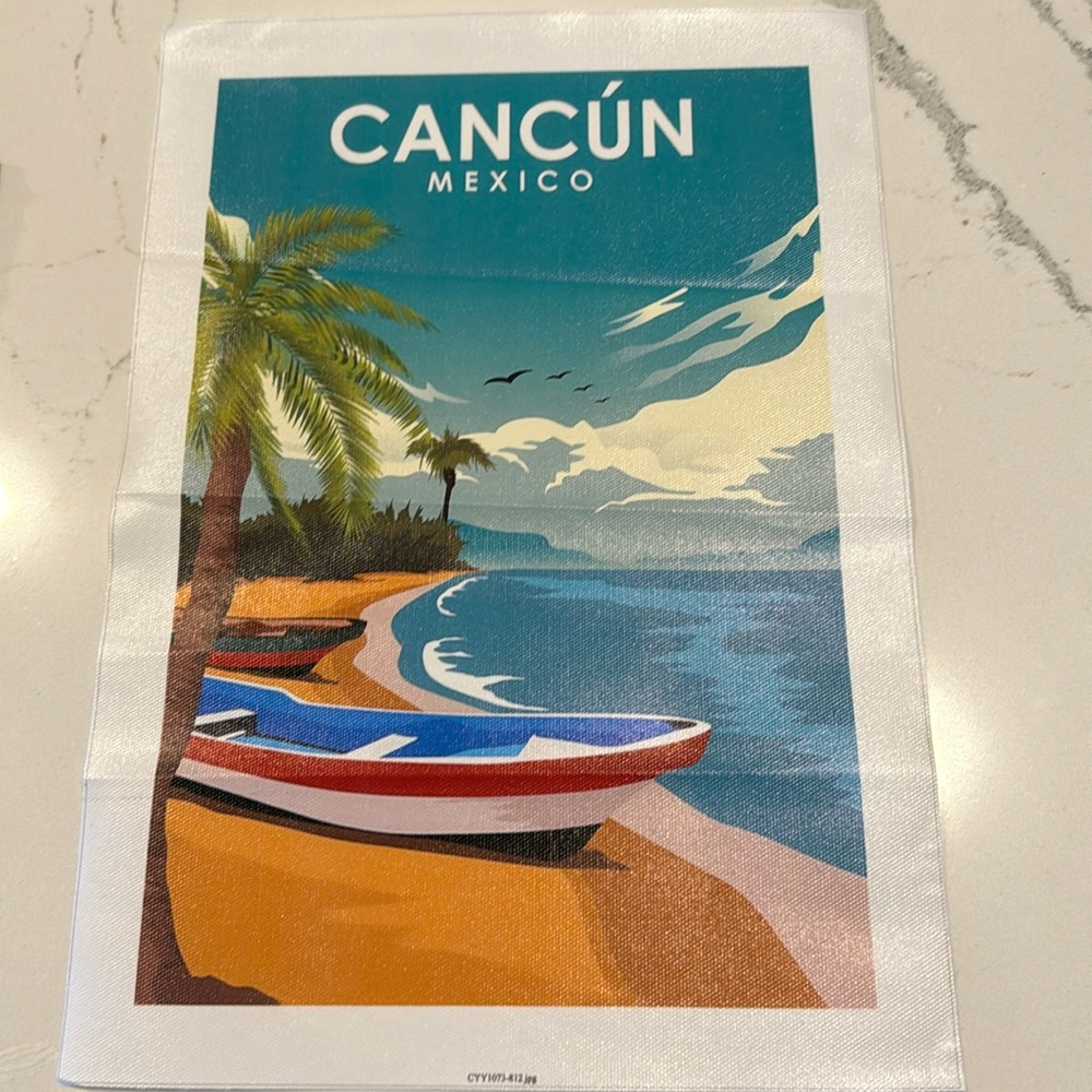 Cancún Mexico Unframed Canvas